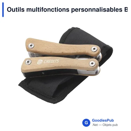 Outils multifonctions personnalisables Beechwood avec logo