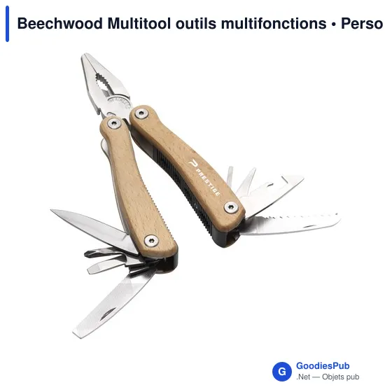 Outils multifonctions personnalisables Beechwood avec logo - Image 2
