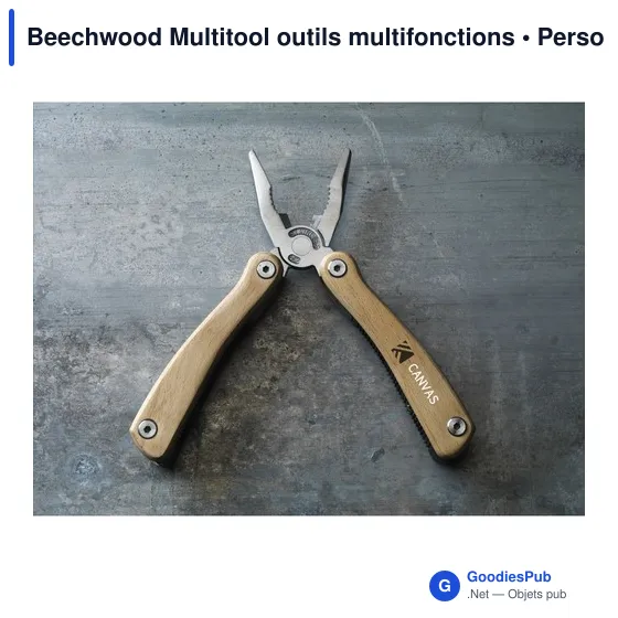 Outils multifonctions personnalisables Beechwood avec logo - Image 3