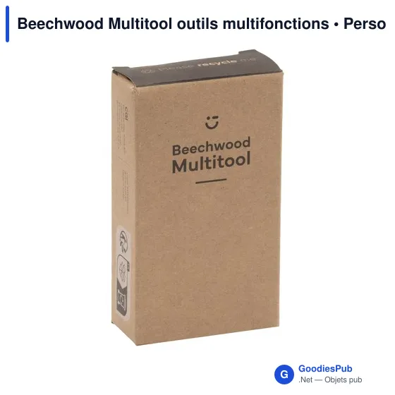 Outils multifonctions personnalisables Beechwood avec logo - Image 4