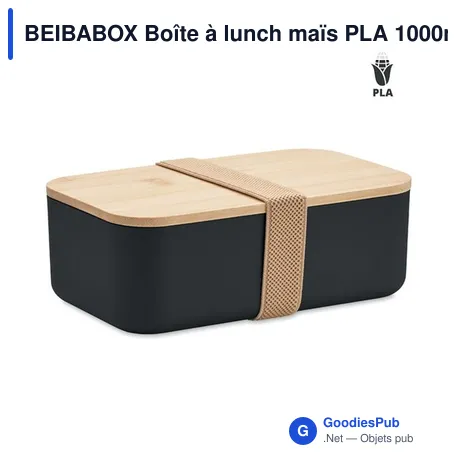BEIBABOX Boîte à lunch maïs PLA 1000ml