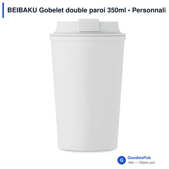 BEIBAKU Gobelet double paroi 350ml - Image 2