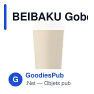 BEIBAKU Gobelet double paroi 350ml - Miniature 12