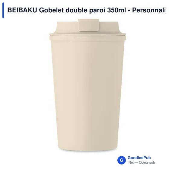 BEIBAKU Gobelet double paroi 350ml - Image 12