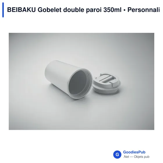 BEIBAKU Gobelet double paroi 350ml - Image 4