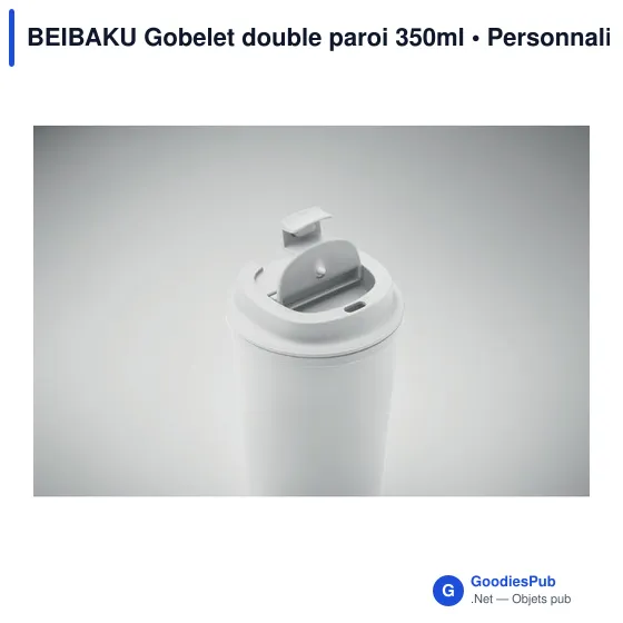 BEIBAKU Gobelet double paroi 350ml - Image 5