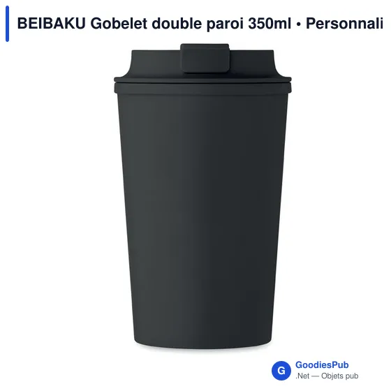BEIBAKU Gobelet double paroi 350ml - Image 7