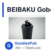 BEIBAKU Gobelet double paroi 350ml - Miniature 10