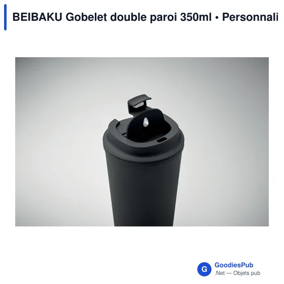 BEIBAKU Gobelet double paroi 350ml - Image 10
