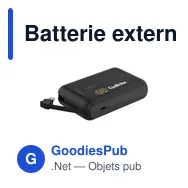 Batterie externe personnalisable Belkin BoostCharge Power Bank 10K avec logo - Miniature 11