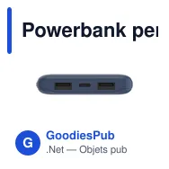 Powerbank personnalisable Belkin BoostCharge 10K avec logo - Miniature 11
