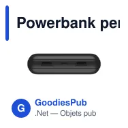 Powerbank personnalisable Belkin BoostCharge 20K avec logo - Miniature 11
