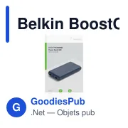 Powerbank personnalisable Belkin BoostCharge 20K avec logo - Miniature 4