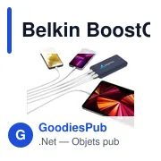 Powerbank personnalisable Belkin BoostCharge 20K avec logo - Miniature 5