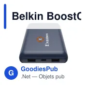 Powerbank personnalisable Belkin BoostCharge 20K avec logo - Miniature 8