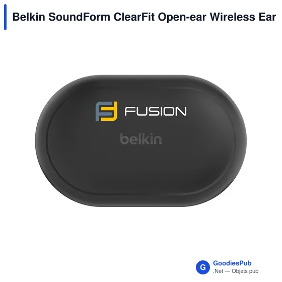 Écouteurs sans fil personnalisables Belkin SoundForm ClearFit avec logo - Image 4