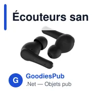 Écouteurs sans fil personnalisables Belkin avec logo - Miniature 2