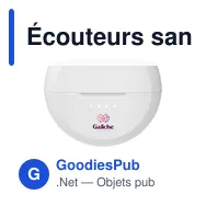 Écouteurs sans fil personnalisables Belkin avec logo - Miniature 11