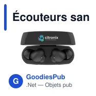 Écouteurs sans fil personnalisables Belkin avec logo - Miniature 4