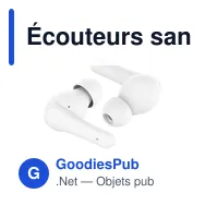 Écouteurs sans fil personnalisables Belkin avec logo - Miniature 8