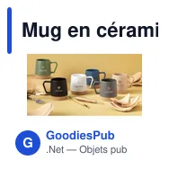 Mug en céramique personnalisable Bellini 330 ml avec logo - Miniature 11