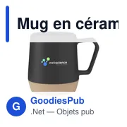 Mug en céramique personnalisable Bellini 330 ml avec logo - Miniature 6