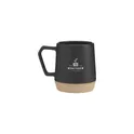 Variante noir - Mug en céramique personnalisable Bellini 330 ml avec logo