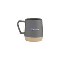 Variante gris - Mug en céramique personnalisable Bellini 330 ml avec logo