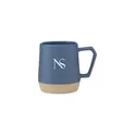 Variante bleu - Mug en céramique personnalisable Bellini 330 ml avec logo
