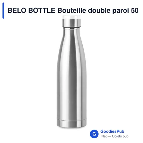BELO BOTTLE Bouteille double paroi 500ml