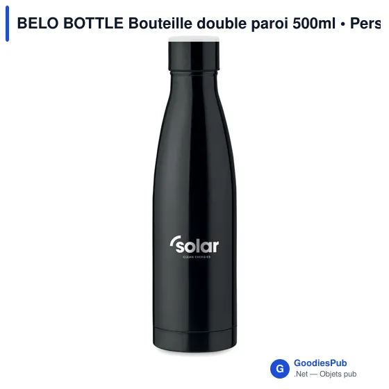 BELO BOTTLE Bouteille double paroi 500ml - Image 12