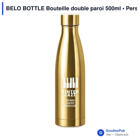 BELO BOTTLE Bouteille double paroi 500ml - Image 6