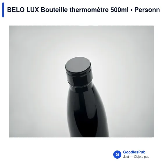 BELO LUX Bouteille thermomètre 500ml - Image 4