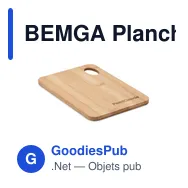 BEMGA Planche à découper en bambou - Miniature 4