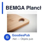BEMGA Planche à découper en bambou - Miniature 5