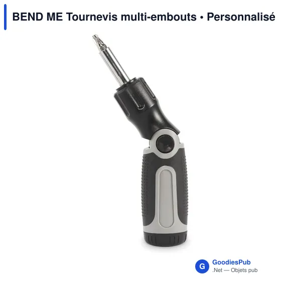 Tournevis multi-embouts personnalisable avec logo - BEND ME - Image 7