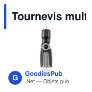Tournevis multi-embouts personnalisable avec logo - BEND ME - Miniature 8