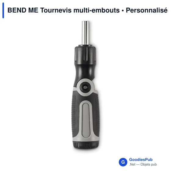 Tournevis multi-embouts personnalisable avec logo - BEND ME - Image 8