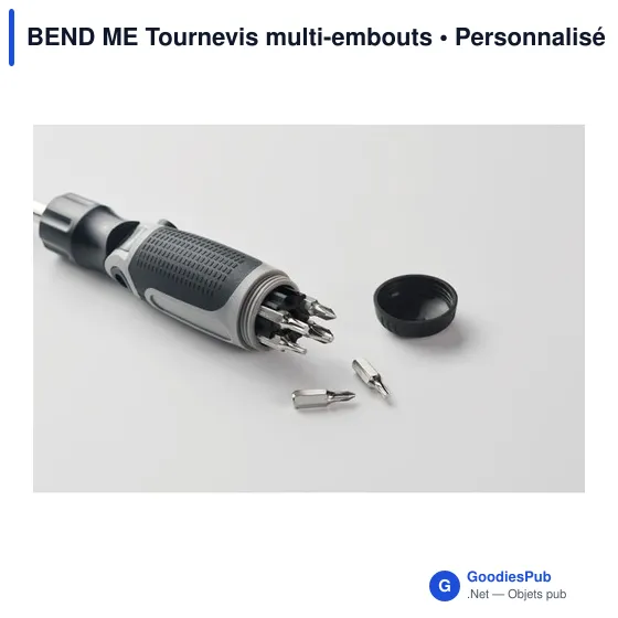 Tournevis multi-embouts personnalisable avec logo - BEND ME - Image 9