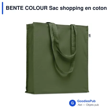BENTE COLOUR Sac shopping en coton bio