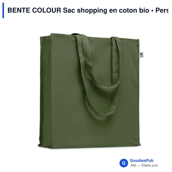 BENTE COLOUR Sac shopping en coton bio - Image 1
