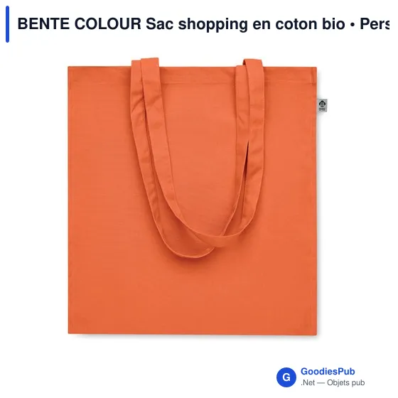 BENTE COLOUR Sac shopping en coton bio - Image 11