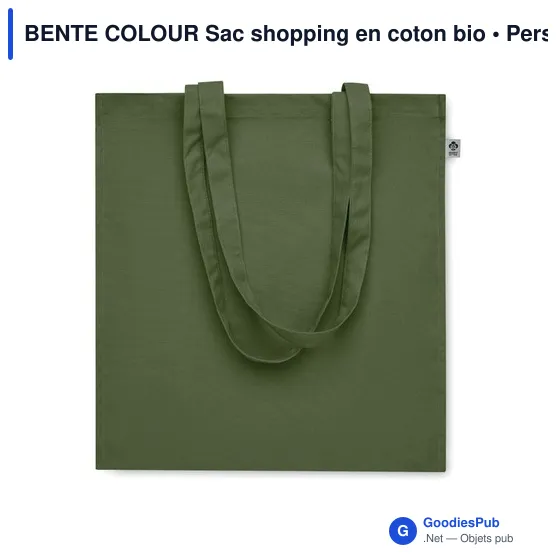 BENTE COLOUR Sac shopping en coton bio - Image 3