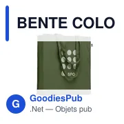 BENTE COLOUR Sac shopping en coton bio - Miniature 4