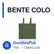 BENTE COLOUR Sac shopping en coton bio - Miniature 6