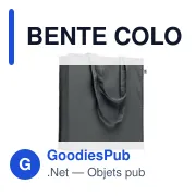 BENTE COLOUR Sac shopping en coton bio - Miniature 7