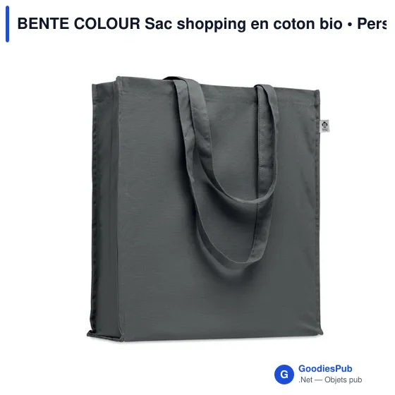 BENTE COLOUR Sac shopping en coton bio - Image 7