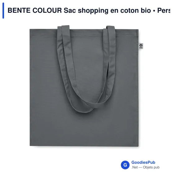 BENTE COLOUR Sac shopping en coton bio - Image 8