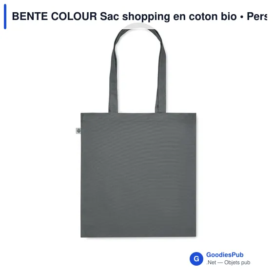 BENTE COLOUR Sac shopping en coton bio - Image 9