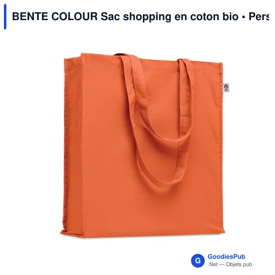 BENTE COLOUR Sac shopping en coton bio - Image 10
